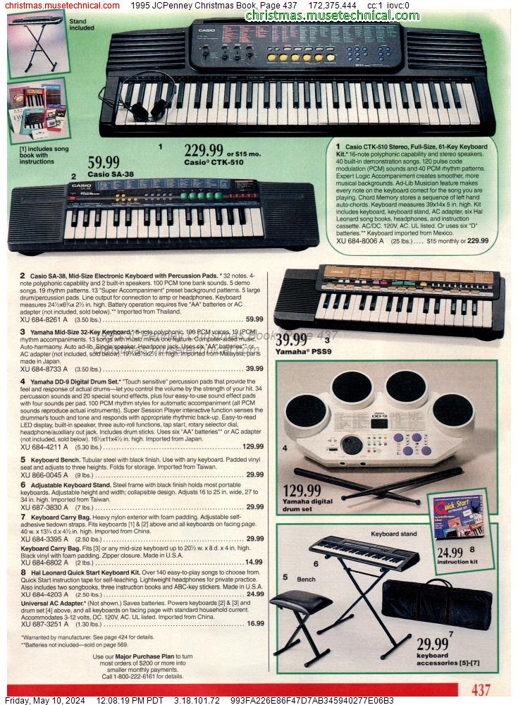 1995 JCPenney Christmas Book, Page 437