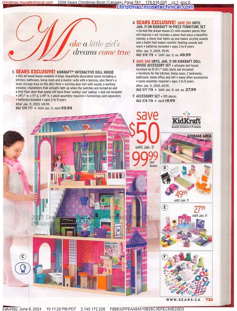 2008 Sears Christmas Book (Canada), Page 761