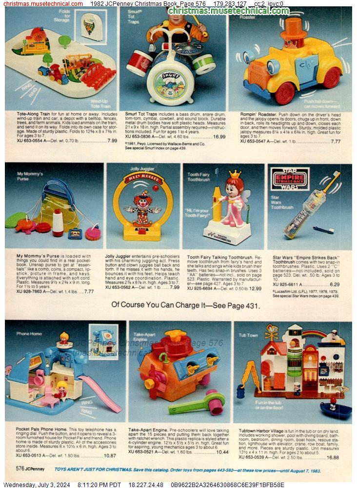 1982 JCPenney Christmas Book, Page 576