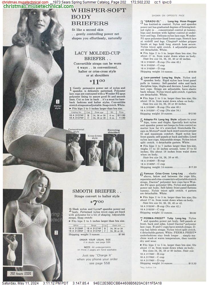 1973 Sears Spring Summer Catalog, Page 202