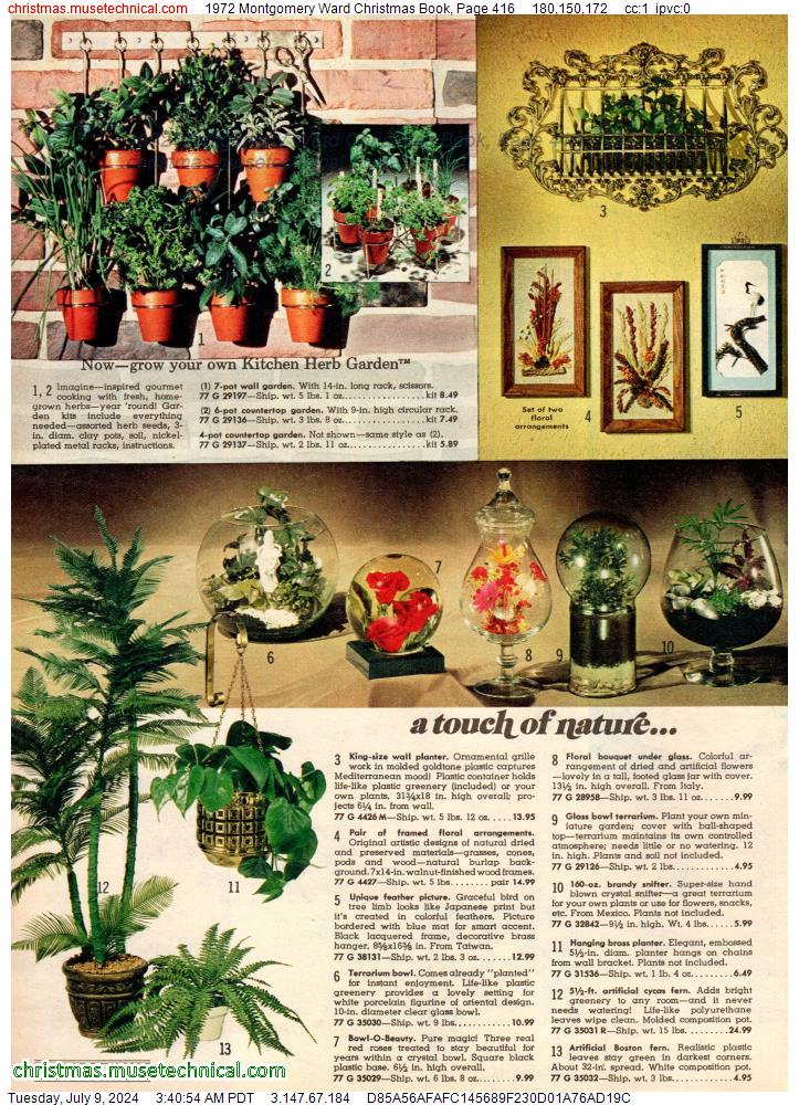 1972 Montgomery Ward Christmas Book, Page 416