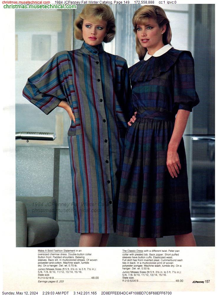1984 JCPenney Fall Winter Catalog, Page 149