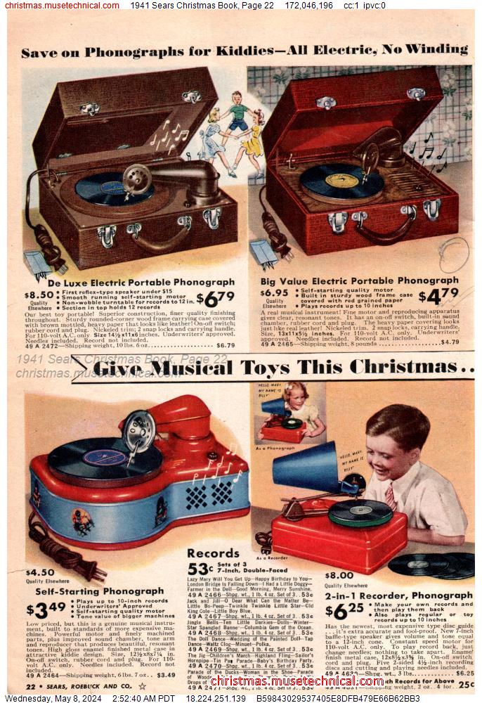 1941 Sears Christmas Book, Page 22