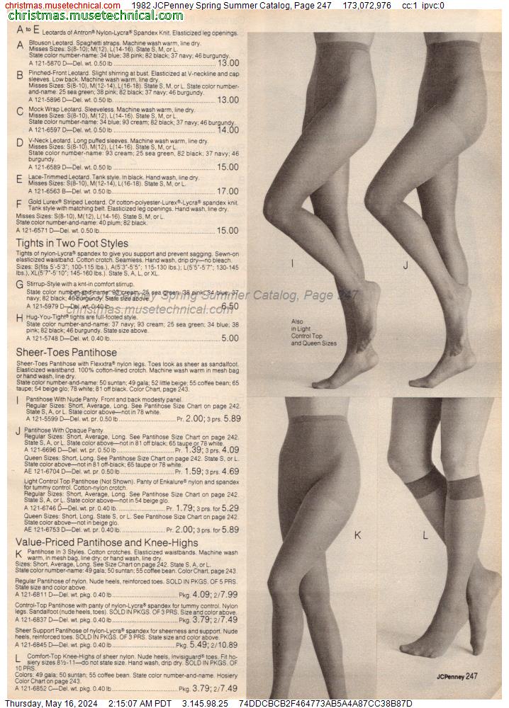 1982 JCPenney Spring Summer Catalog, Page 247