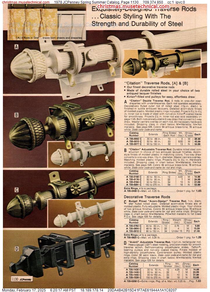 1978 JCPenney Spring Summer Catalog, Page 1130