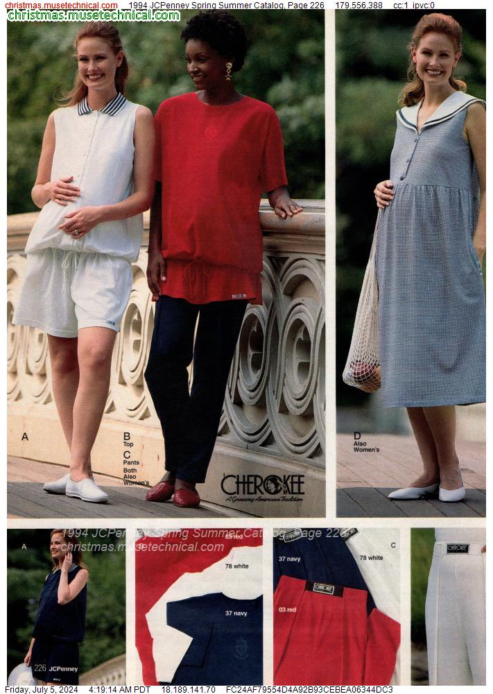 1994 JCPenney Spring Summer Catalog, Page 226
