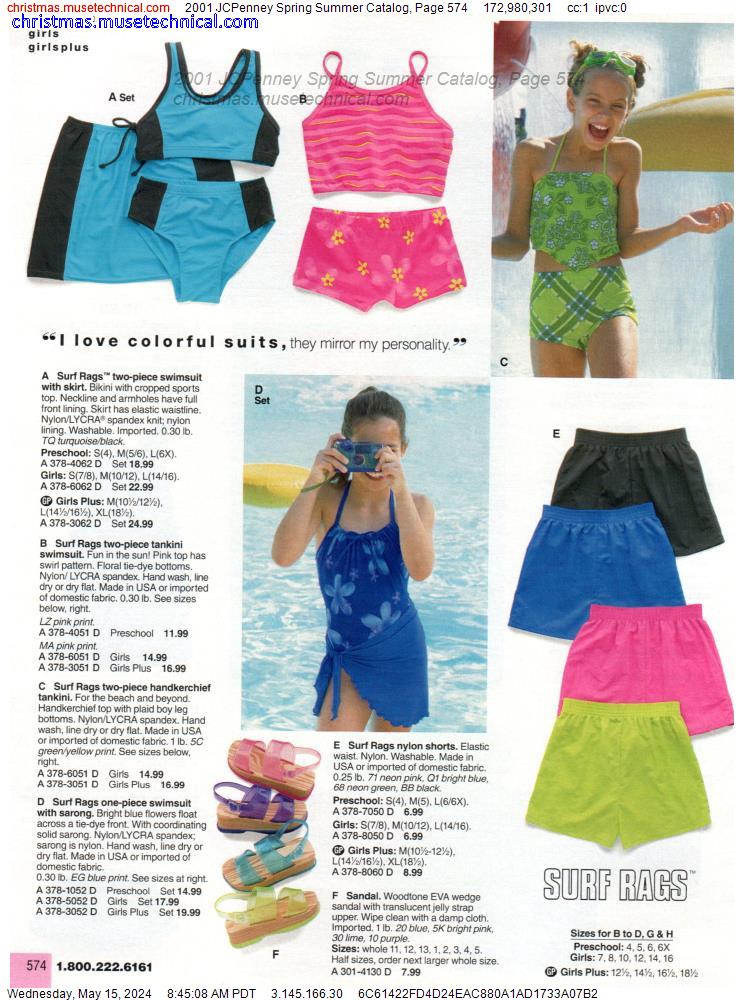 2001 JCPenney Spring Summer Catalog, Page 574