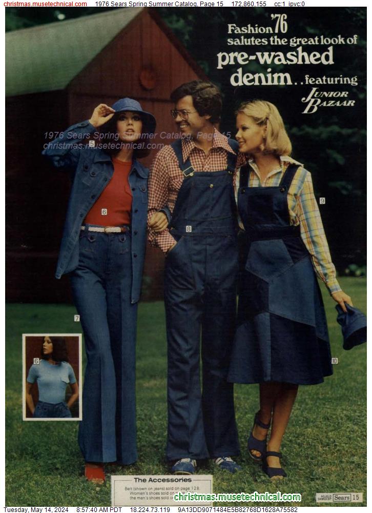 1976 Sears Spring Summer Catalog, Page 15