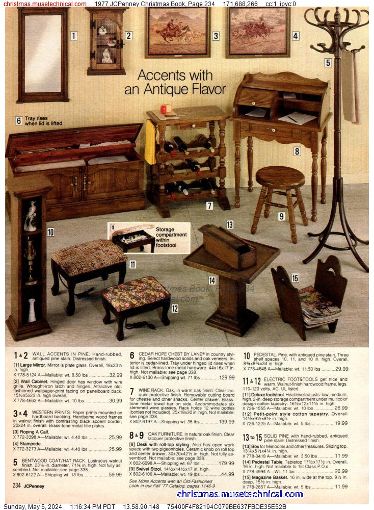 1977 JCPenney Christmas Book, Page 234