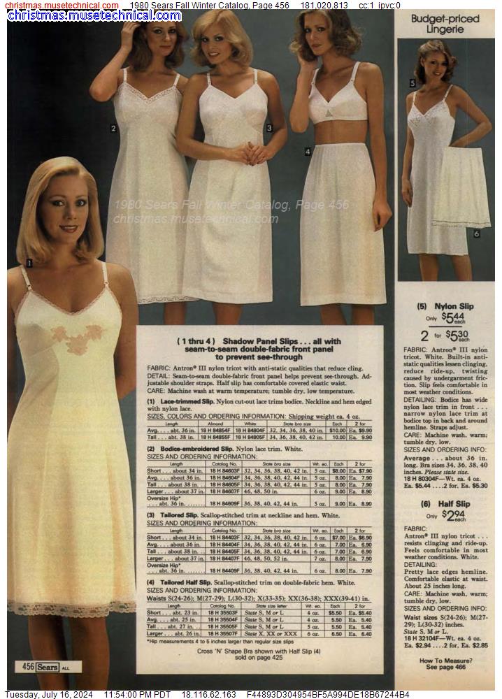 1980 Sears Fall Winter Catalog, Page 456