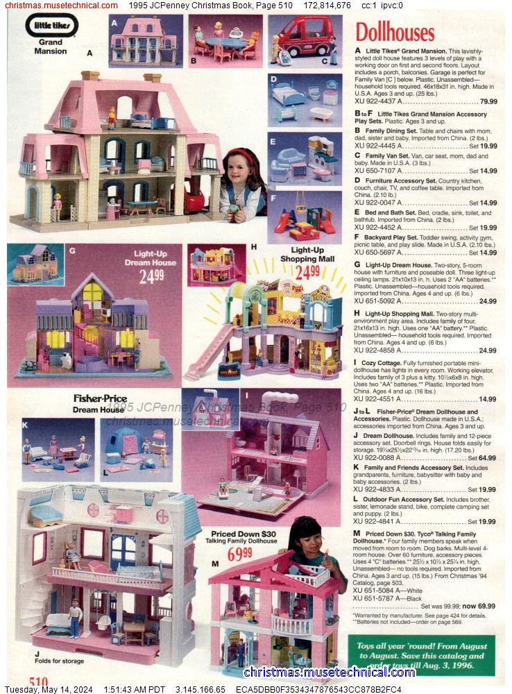1995 JCPenney Christmas Book, Page 510