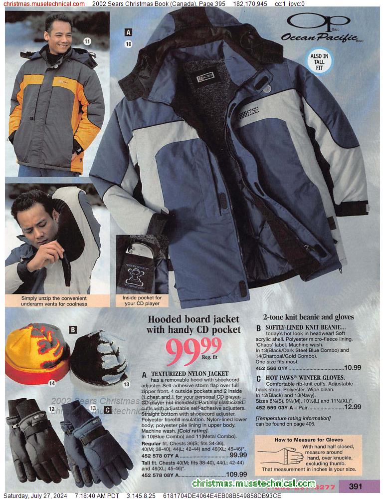 2002 Sears Christmas Book (Canada), Page 395
