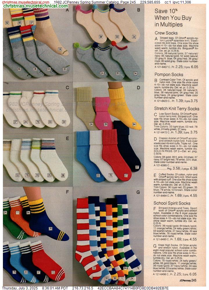 1982 JCPenney Spring Summer Catalog, Page 245