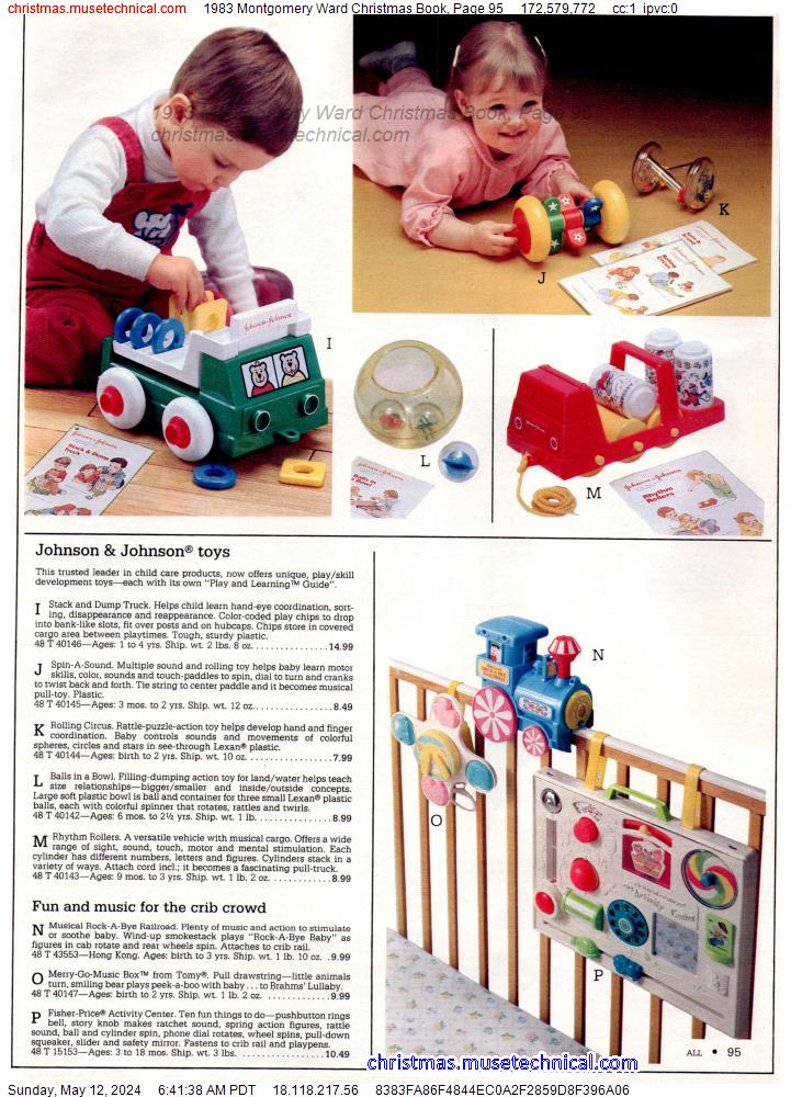 1983 Montgomery Ward Christmas Book, Page 95