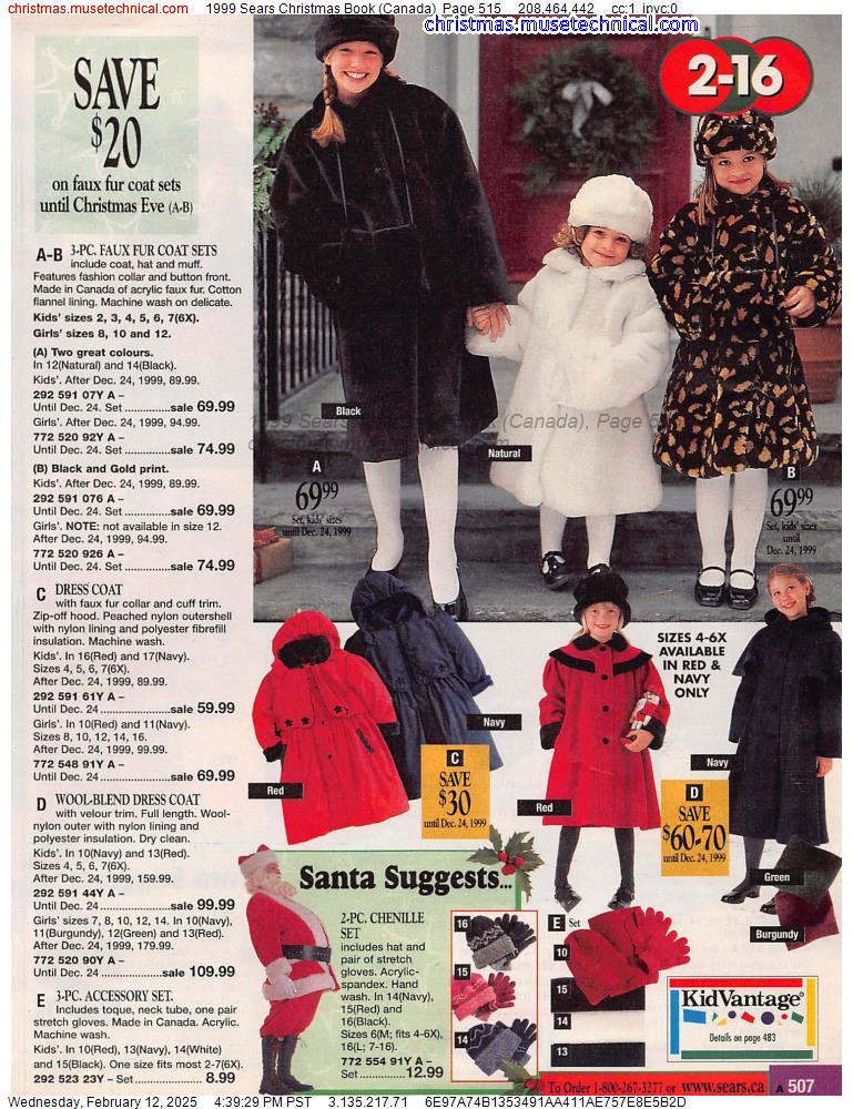 1999 Sears Christmas Book (Canada), Page 515