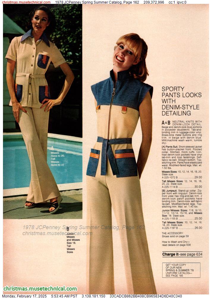 1978 JCPenney Spring Summer Catalog, Page 162