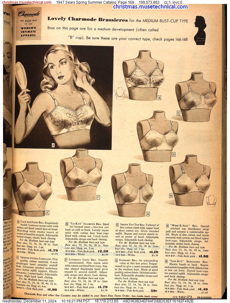 1947 Sears Spring Summer Catalog, Page 169