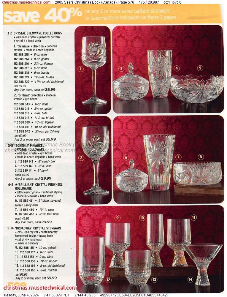2005 Sears Christmas Book (Canada), Page 576