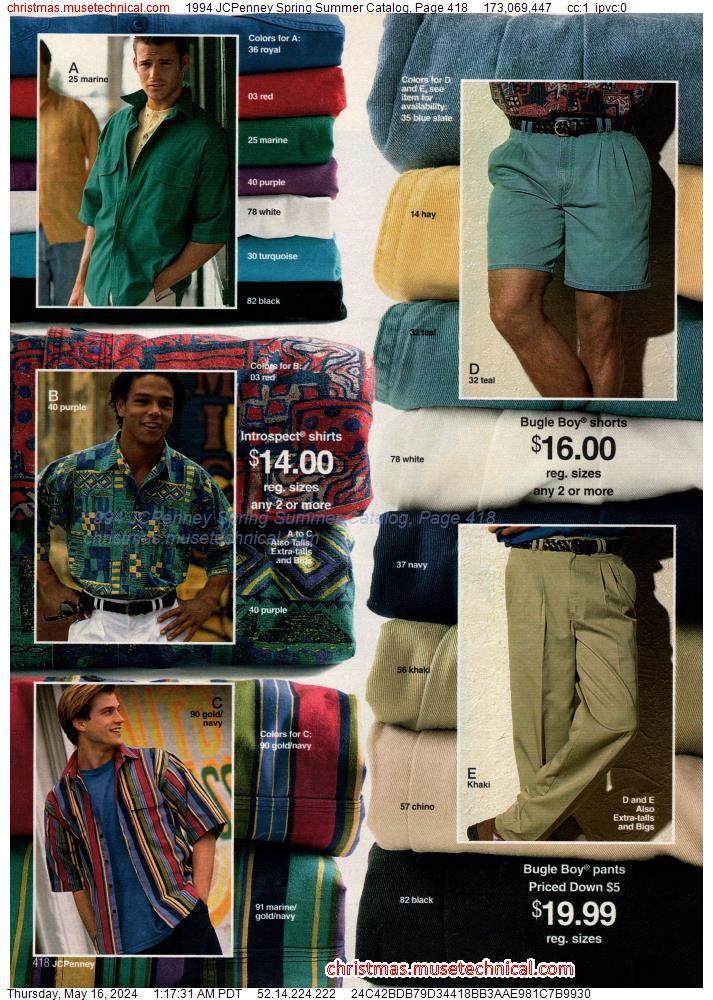 1994 JCPenney Spring Summer Catalog, Page 418