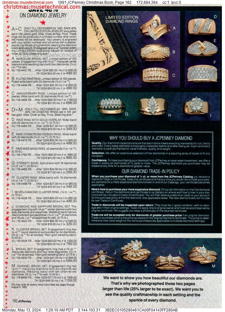 1991 JCPenney Christmas Book, Page 162