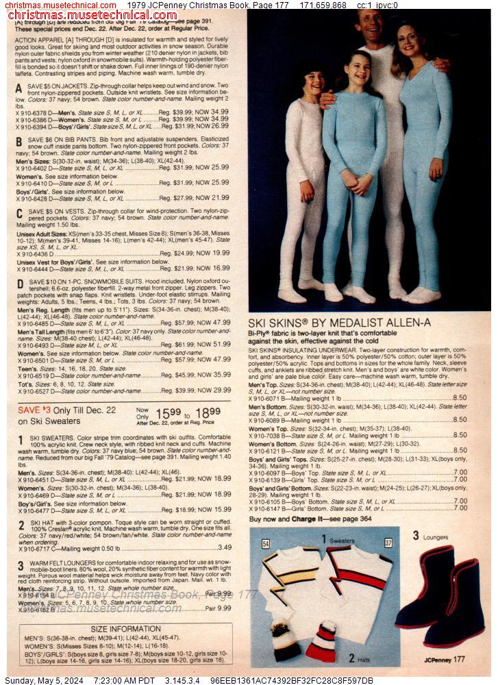 1979 JCPenney Christmas Book, Page 177