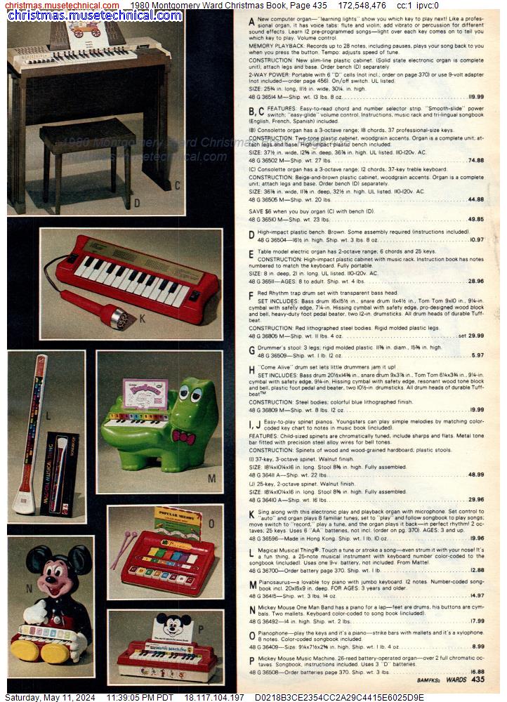 1980 Montgomery Ward Christmas Book, Page 435
