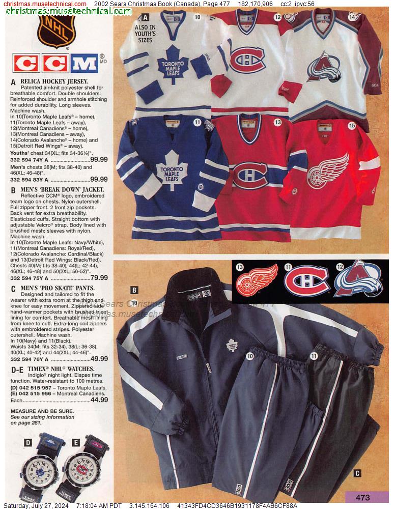 2002 Sears Christmas Book (Canada), Page 477