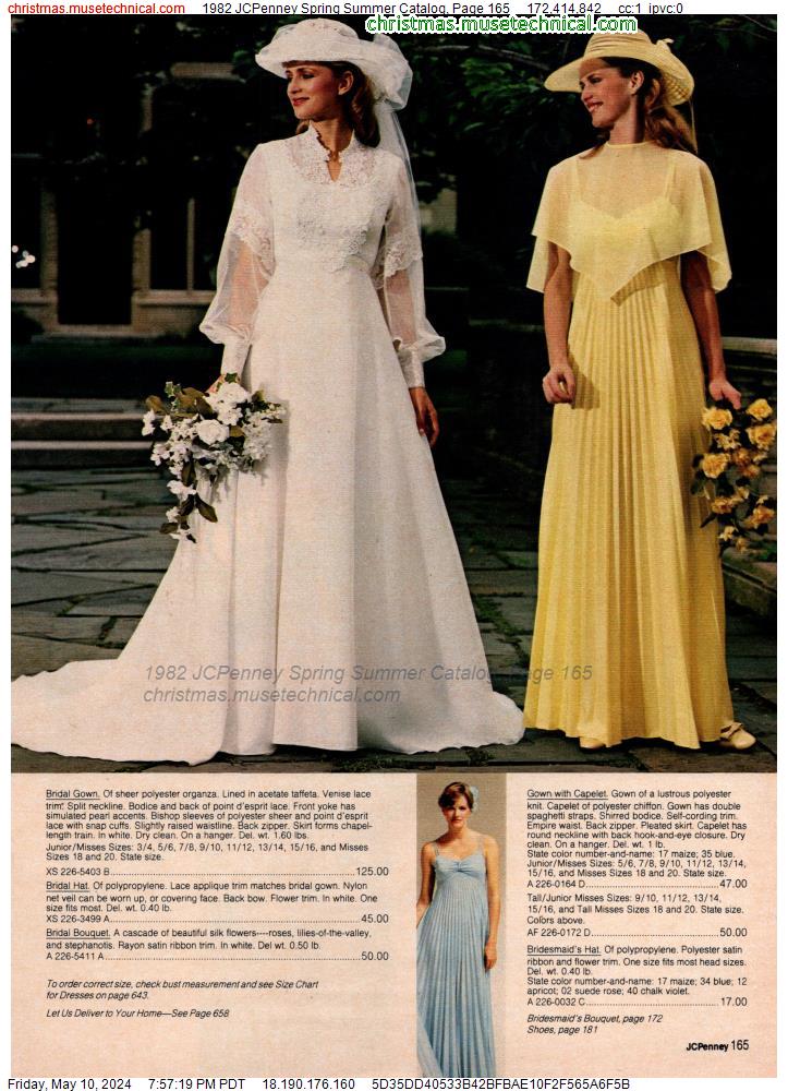 1982 JCPenney Spring Summer Catalog, Page 165