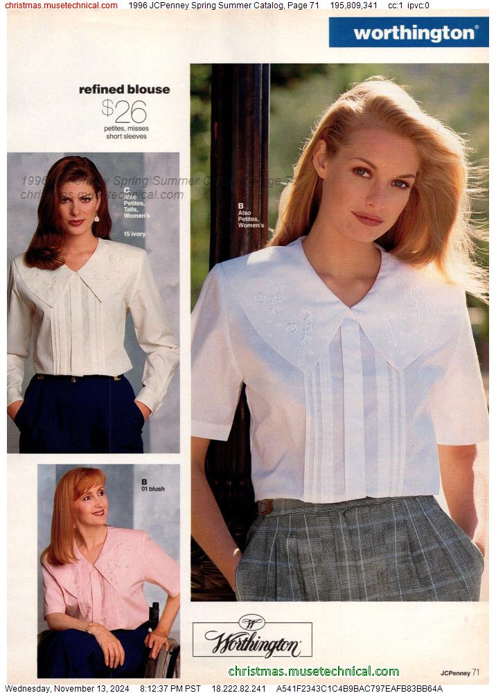 1996 JCPenney Spring Summer Catalog, Page 71