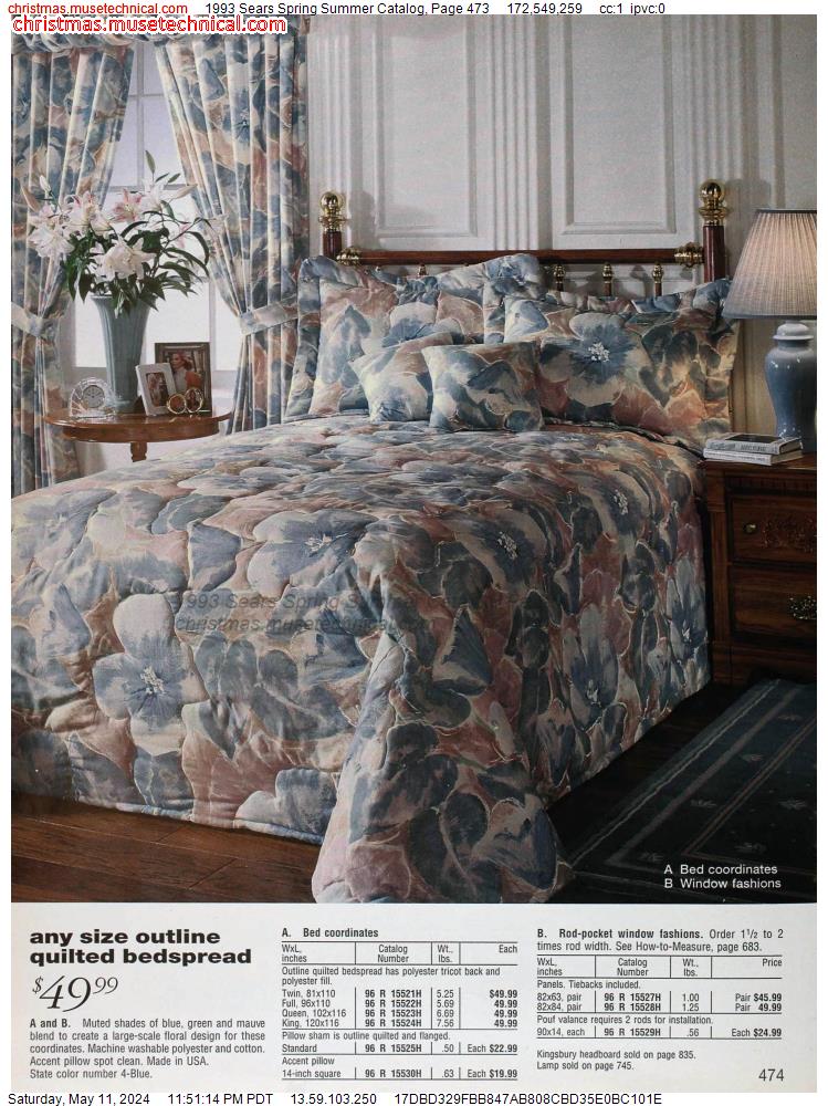 1993 Sears Spring Summer Catalog, Page 473