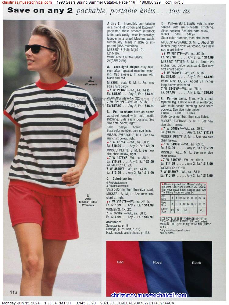 1993 Sears Spring Summer Catalog, Page 116