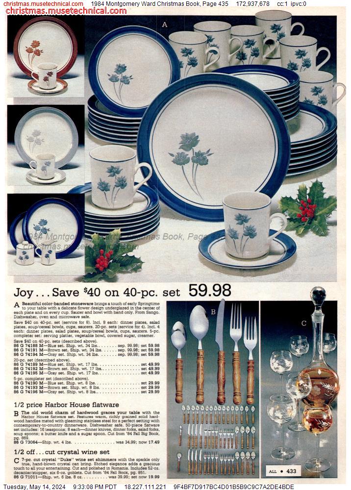 1984 Montgomery Ward Christmas Book, Page 435