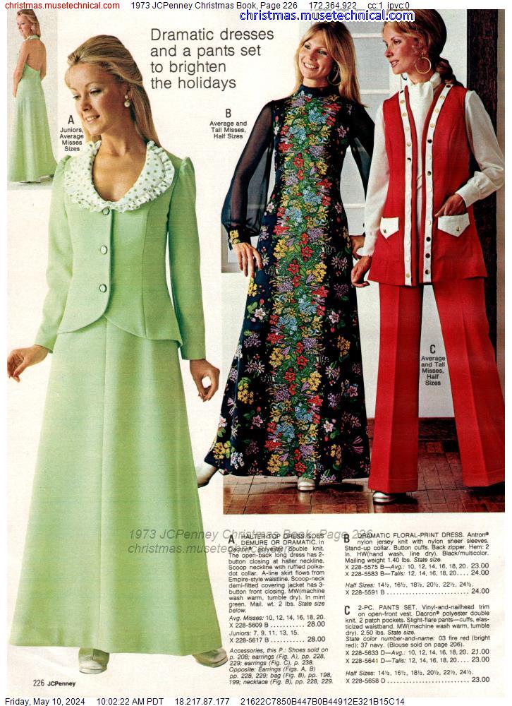 1973 JCPenney Christmas Book, Page 226