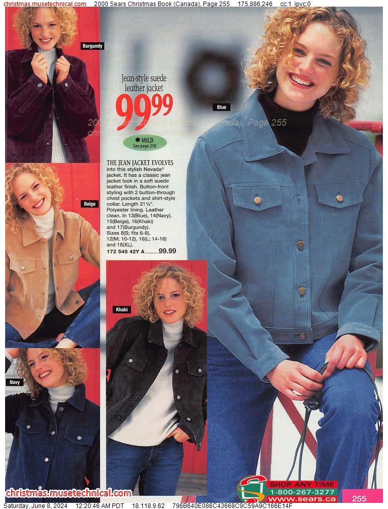 2000 Sears Christmas Book (Canada), Page 255