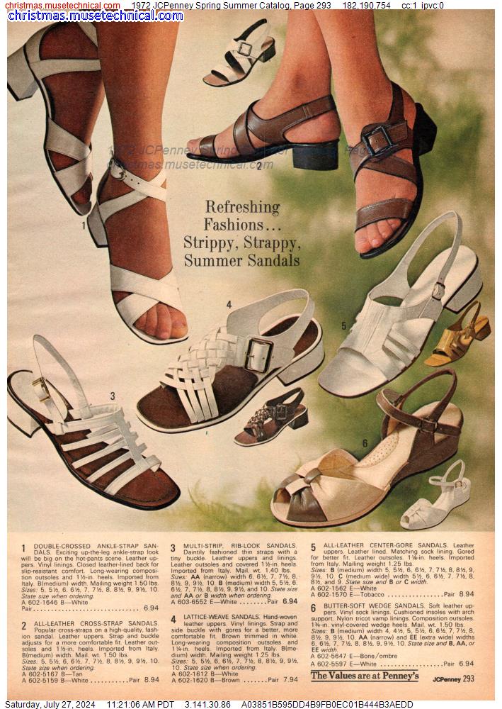 1972 JCPenney Spring Summer Catalog, Page 293