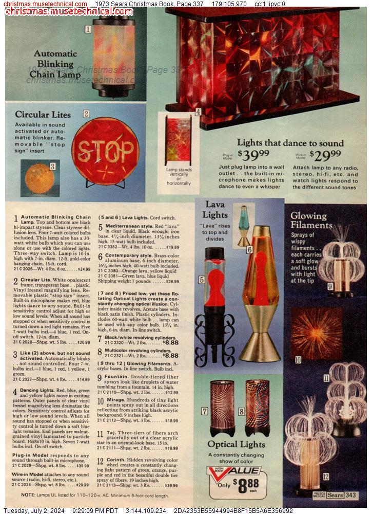 1973 Sears Christmas Book, Page 337