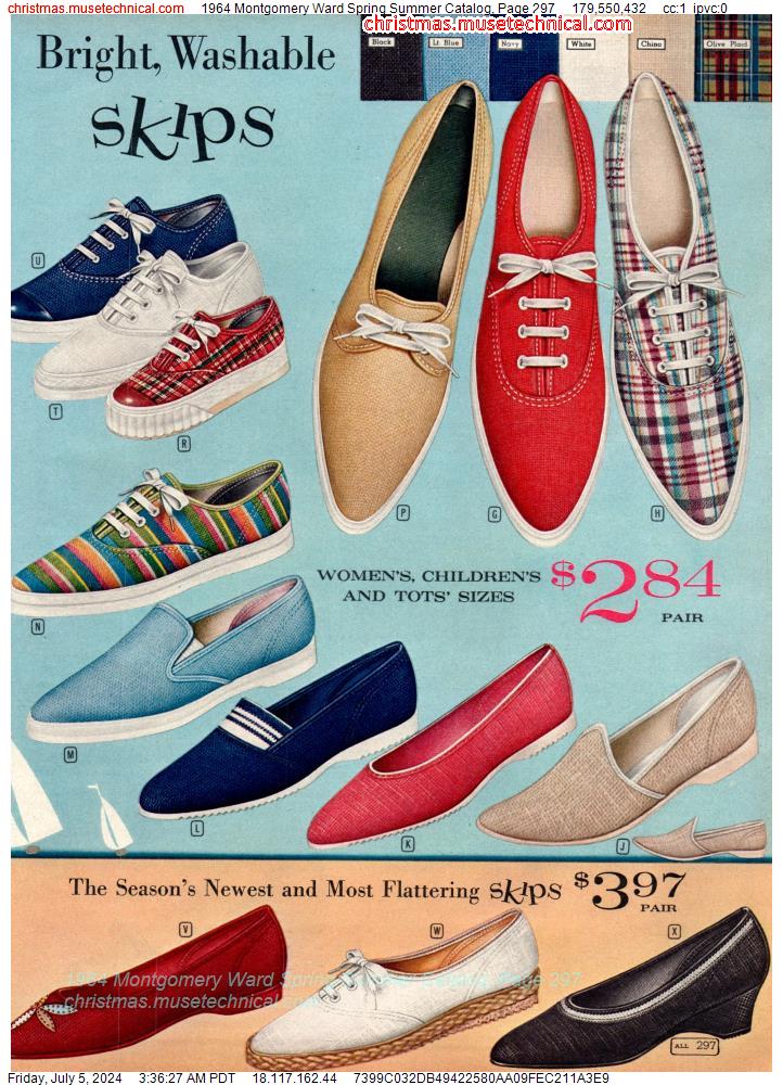 1964 Montgomery Ward Spring Summer Catalog, Page 297