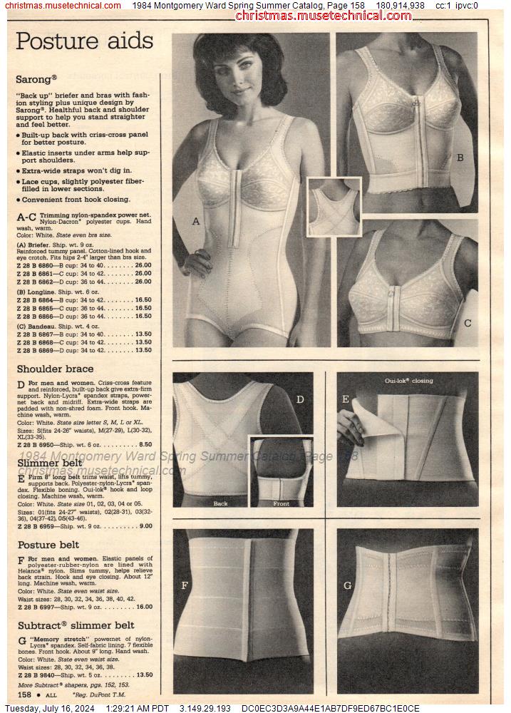 1984 Montgomery Ward Spring Summer Catalog, Page 158