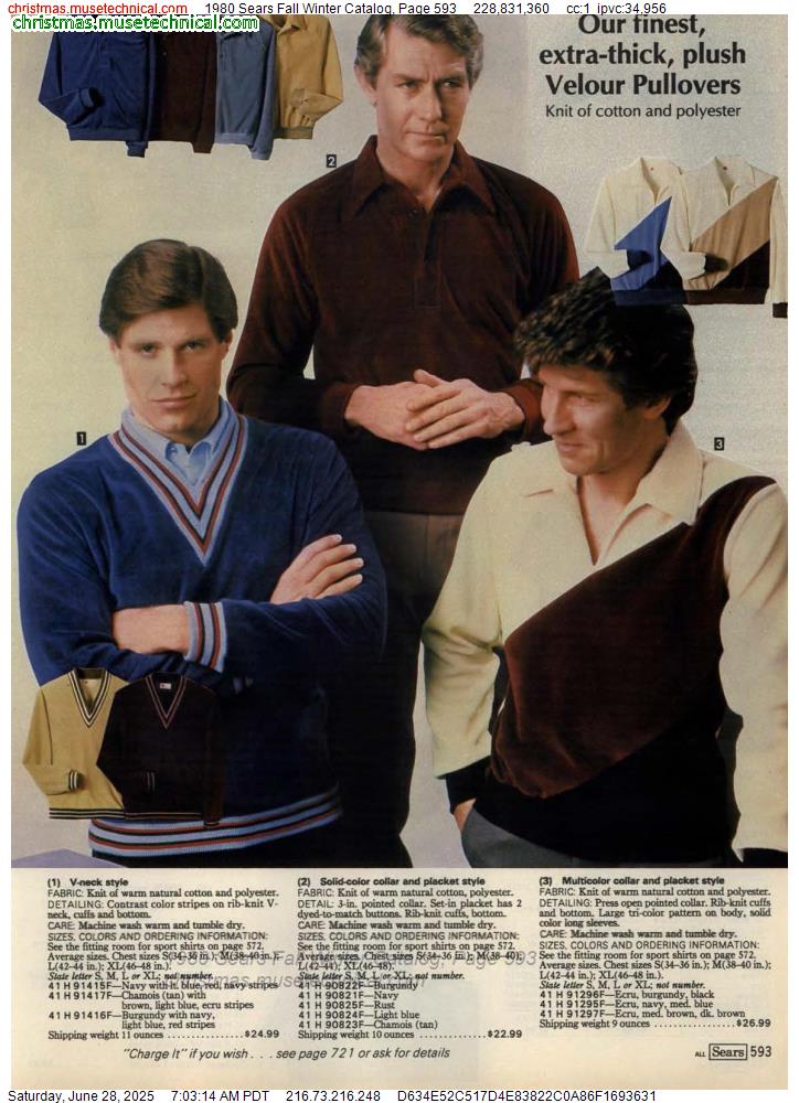 1980 Sears Fall Winter Catalog, Page 593