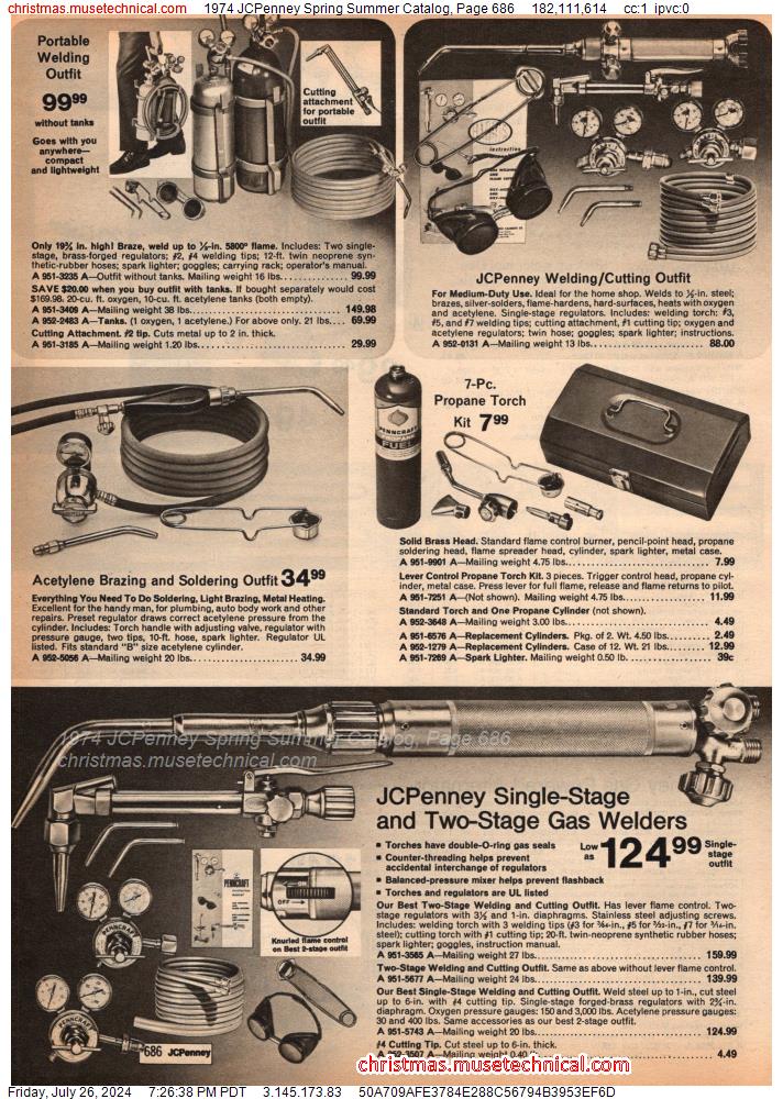 1974 JCPenney Spring Summer Catalog, Page 686