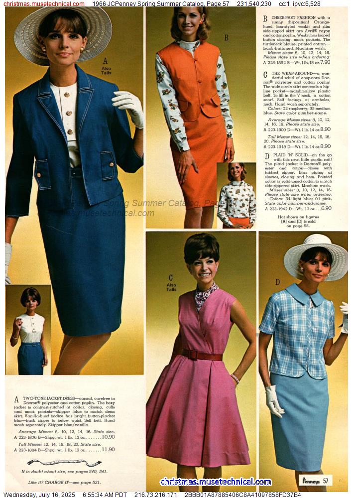 1966 JCPenney Spring Summer Catalog, Page 57