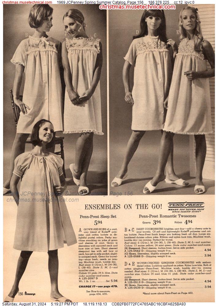 1969 JCPenney Spring Summer Catalog, Page 156