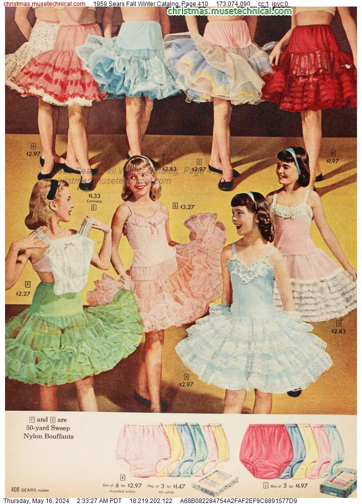 1959 Sears Fall Winter Catalog, Page 410