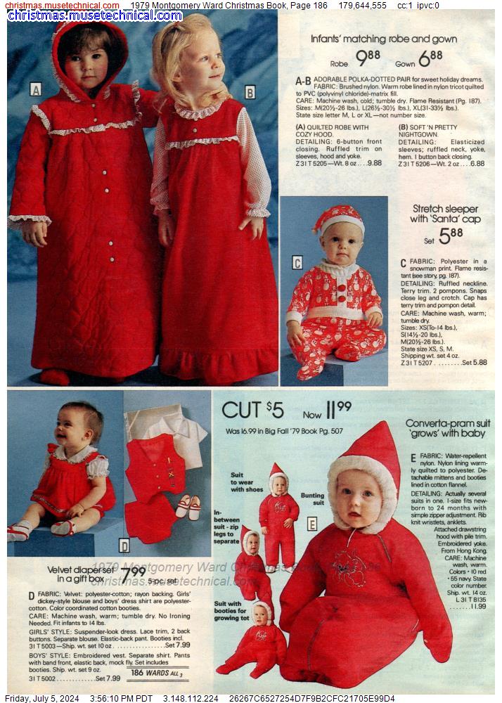 1979 Montgomery Ward Christmas Book, Page 186