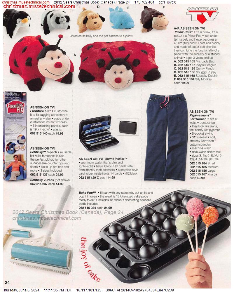 2012 Sears Christmas Book (Canada), Page 24