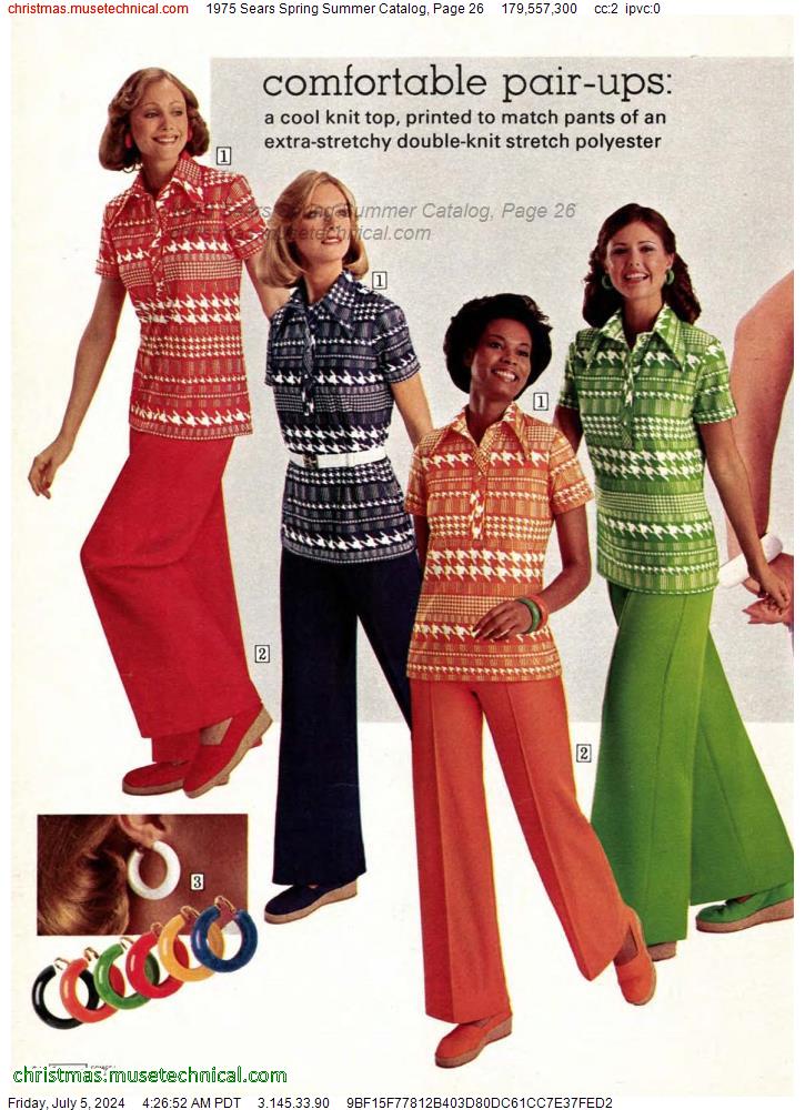 1975 Sears Spring Summer Catalog, Page 26