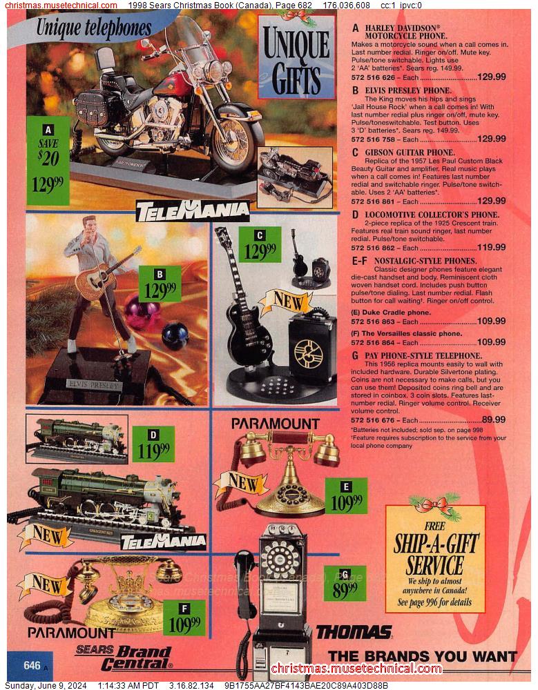 1998 Sears Christmas Book (Canada), Page 682