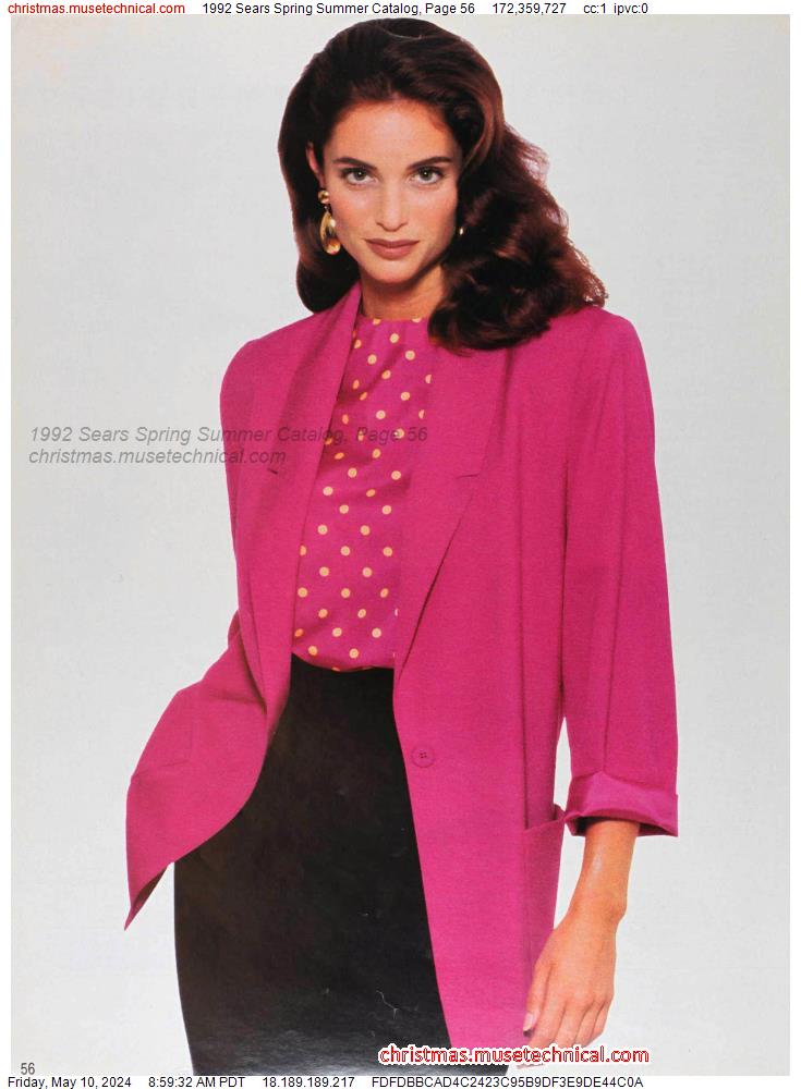 1992 Sears Spring Summer Catalog, Page 56