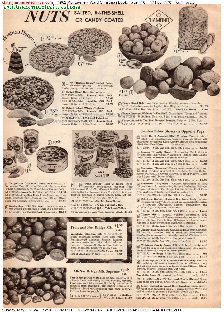 1962 Montgomery Ward Christmas Book, Page 416
