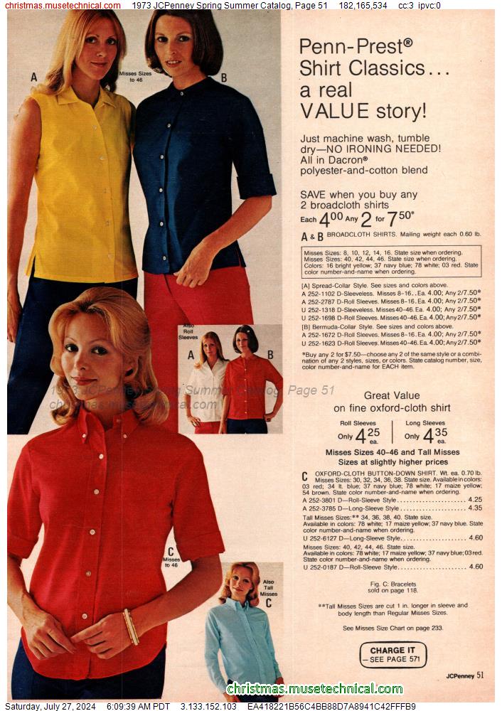 1973 JCPenney Spring Summer Catalog, Page 51